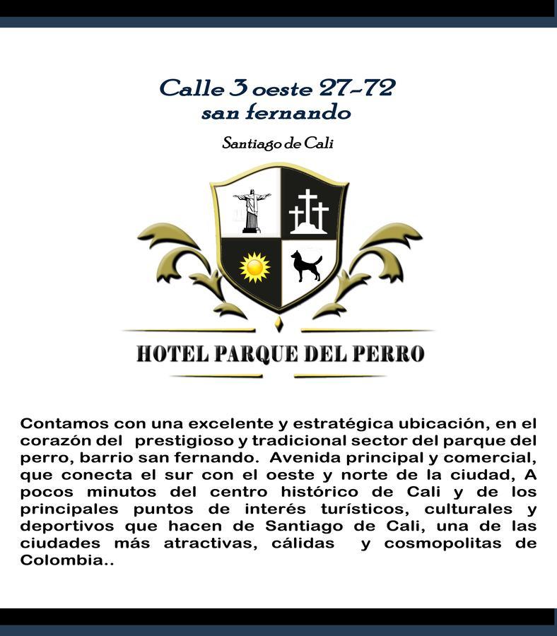Hotel Parque Del Perro Cali Esterno foto